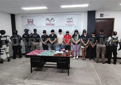 Detienen a 15 personas en cateos en la capital