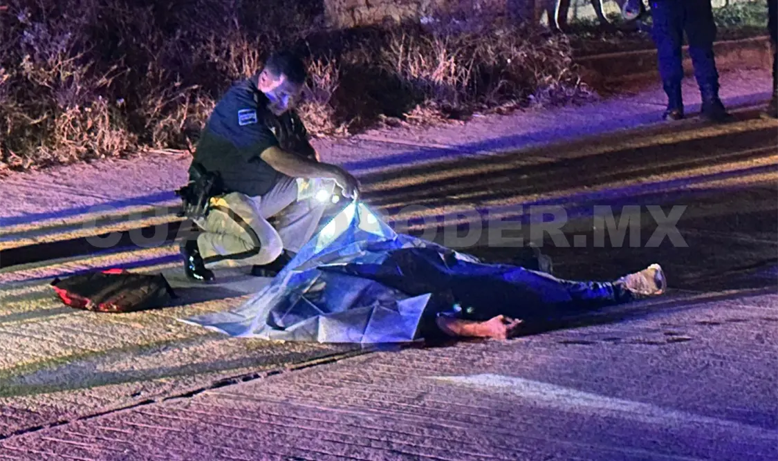 Al no portar el casco de protección el fuerte golpe le quitó la vida. Osman Toledo / CP