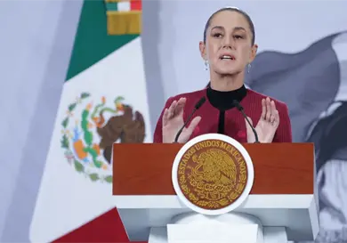 Homicidios disminuyen 37 % desde 2024: Claudia Homicidios disminuyen 37 % desde 2024: Claudia