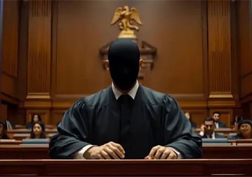 Alertan violación a derechos por "jueces sin rotro" Alertan violación a derechos por "jueces sin rotro"