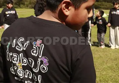 Sí al trabajo digno, no a la explotación Sí al trabajo digno, no a la explotación