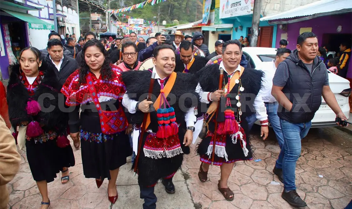 El magistrado presidente, Juan Carlos Moreno Guillén, realizó una gira de trabajo por la región Altos. CP