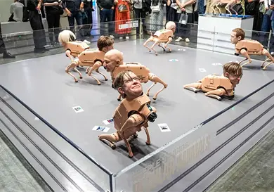 Exhiben robots en Art Basel Miami