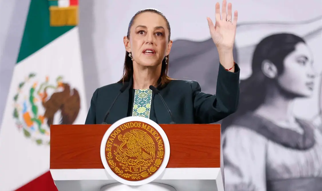 La jefa del Ejecutivo Federal detalló que se trabaja en coordinación con el Gobierno de Michoacán. Cortesía