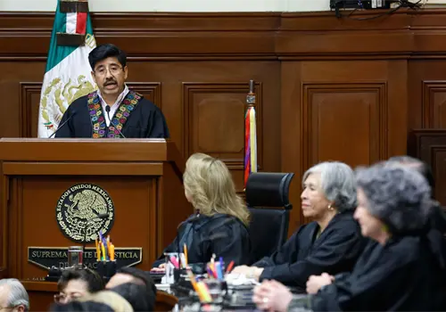 Afirma Hugo Aguilar que la nueva Corte es diferente Afirma Hugo Aguilar que la nueva Corte es diferente