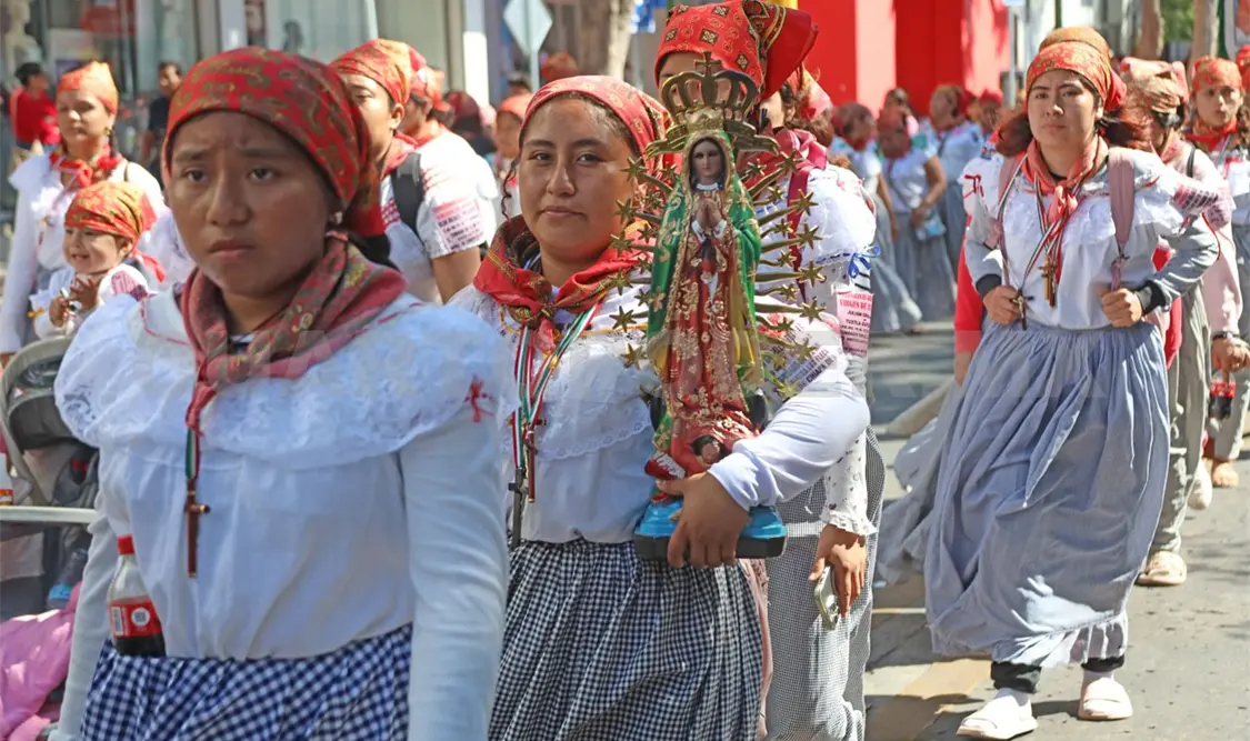 Fiscalía atribuyó el estruendo al uso de pirotecnia previo a la salida de la magna peregrinación. Carlos López / CP