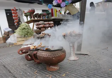 El incienso, tradición viva en la entidad El incienso, tradición viva en la entidad