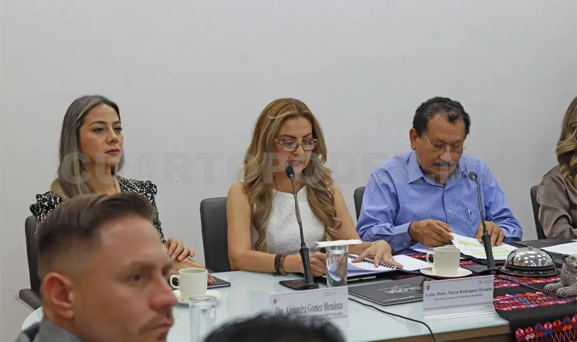 Las comparecencias han comenzado, inició la Secretaria de Gobierno. Samuel Meneses/CP