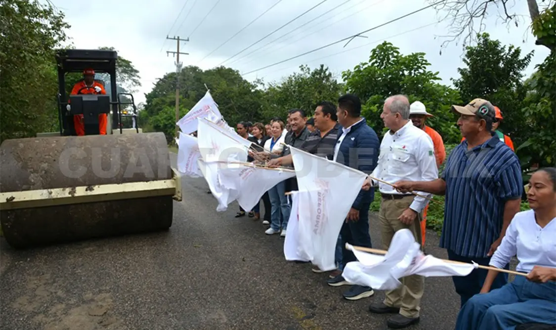 Inicia rehabilitación de carreteras en Reforma