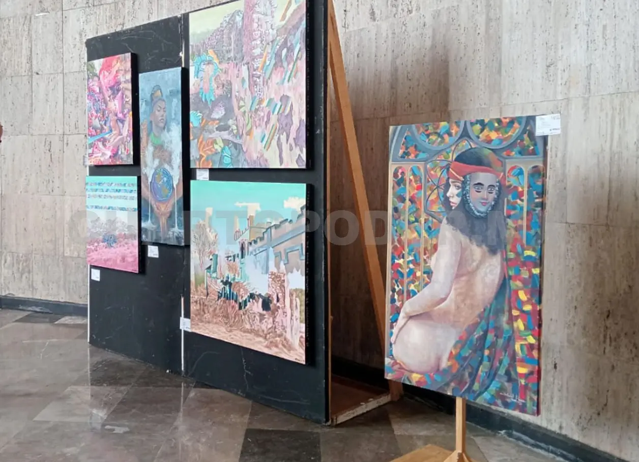 Obras de arte llegan al Congreso