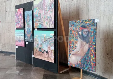 Obras de arte llegan al Congreso