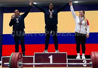 Aremi Fuentes vuelve al podio con triple bronce Aremi Fuentes vuelve al podio con triple bronce