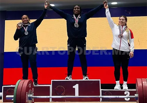 Aremi Fuentes vuelve al podio con triple bronce Aremi Fuentes vuelve al podio con triple bronce