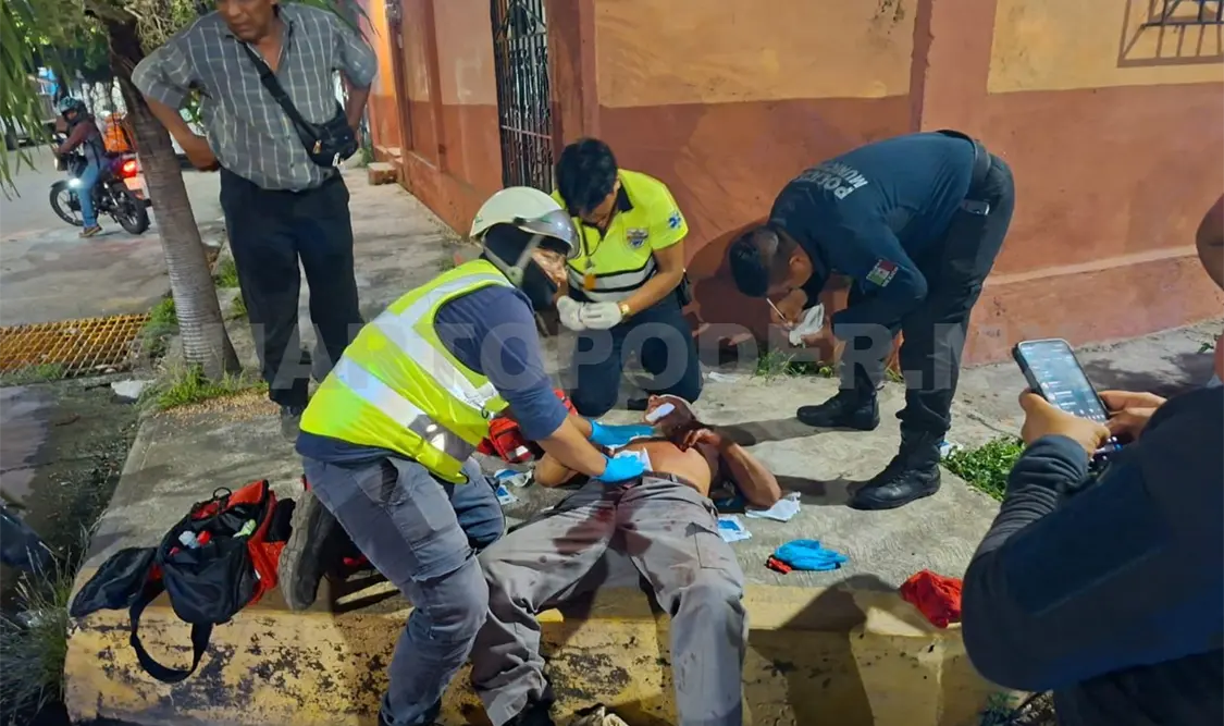 Fernandino “N” tenía heridas en el abdomen, cuello, región occipital de la cabeza y en la oreja izquierda. Víctor Sánchez / CP