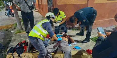 Atacan a hombre a machetazos Atacan a hombre a machetazos