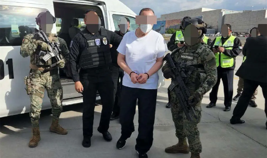 El exgobernador de Chihuahua fue ingresado la noche del lunes al penal de máxima seguridad del Altiplano. Cortesía