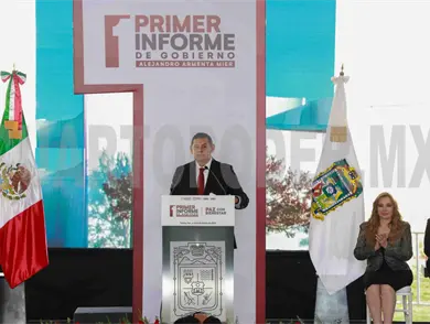Armenta rinde su Primer Informe de Gobierno