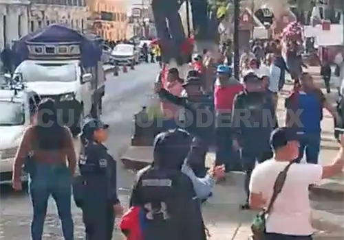 Amedrentan a personas en peregrinaci&oacute;n