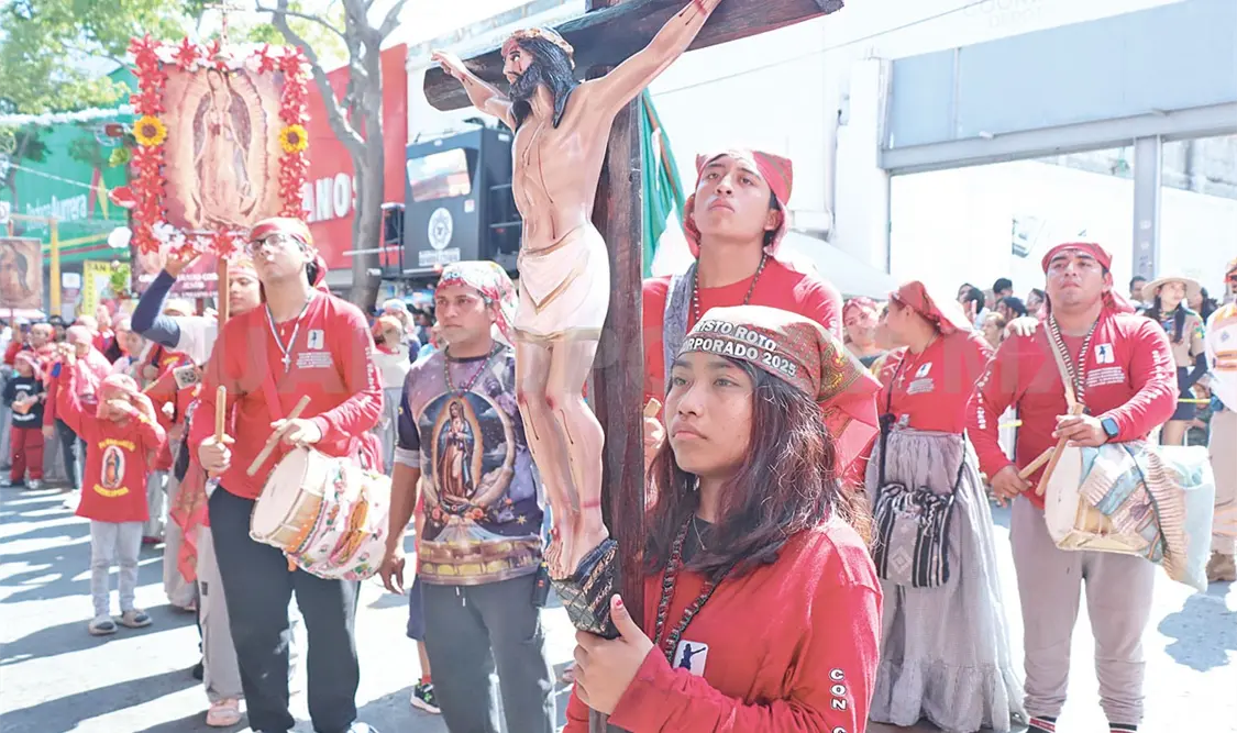 La mejora en seguridad provocó que salieran más personas a festejar a la Virgen. Carlos López / CP