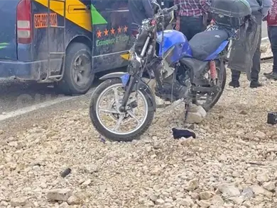 Presuntos peregrinos son atropellados por combi Presuntos peregrinos son atropellados por combi