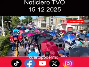 Noticiero TVO 15 12 2025. #TuDiarioVivir con Adolfo Abosaid