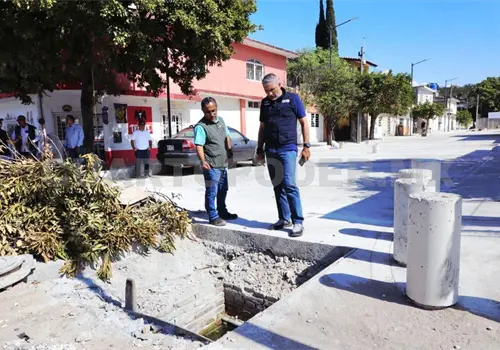 Ángel Torres da seguimiento a obras en colonias Ángel Torres da seguimiento a obras en colonias
