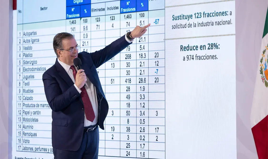 En el Salón Tesorería, Ebrard reconoció que no hay piso parejo. Cortesía