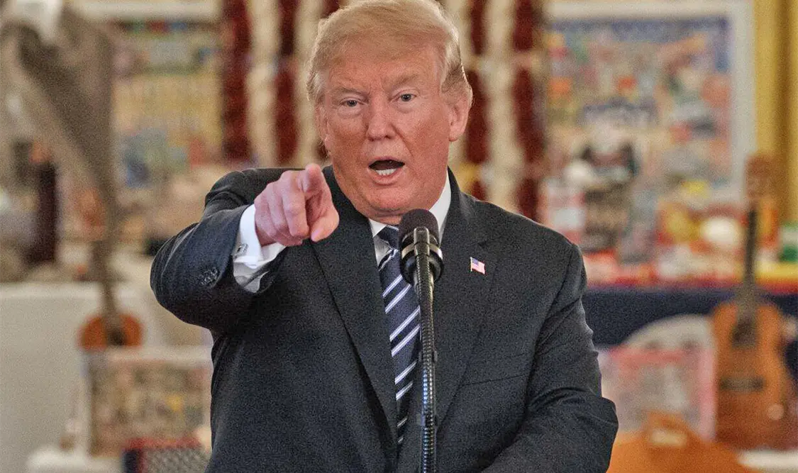 Trump dijo que emitirá una orden ejecutiva para hacer la declaratoria. Cortesía