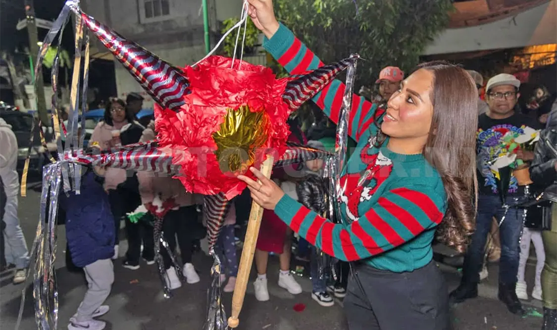 Las posadas son una de las celebraciones más representativas de la temporada decembrina en el país. Diego Pérez / CP