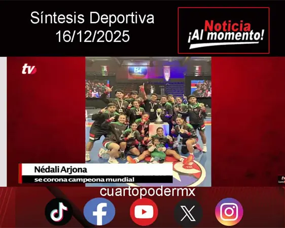 Síntesis Deportiva 16 12 2025 Síntesis Deportiva 16 12 2025