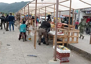 Realizan operativo preventivo por pirotecnia Realizan operativo preventivo por pirotecnia