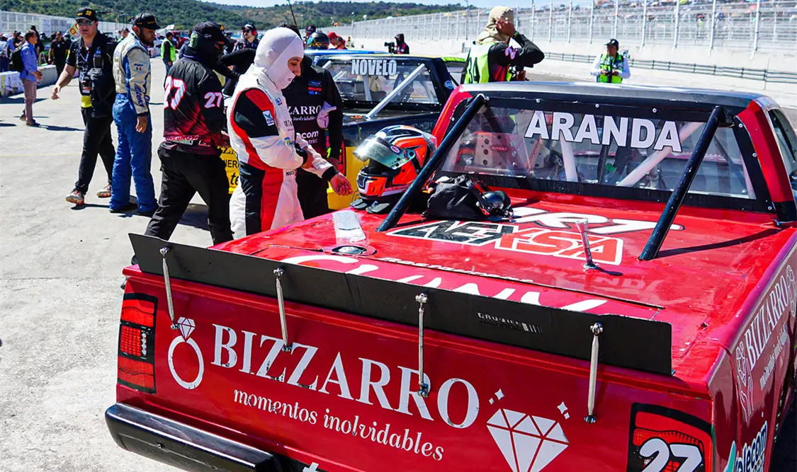 Cerró una temporada competitiva en Trucks México Series, en la que se mantuvo entre las protagonistas del año. Cortesía