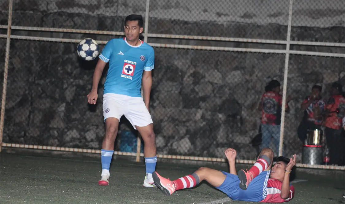 Monarquía FC y RPBI se enfrentarán en la Gran Final Premier de la Liga La Palapa Fut 7 Chiapas. Alan Pola/CP