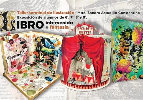 Alumnos crean libro intervenido