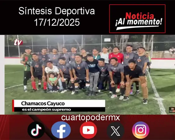 S&iacute;ntesis Deportiva 17 12 2025