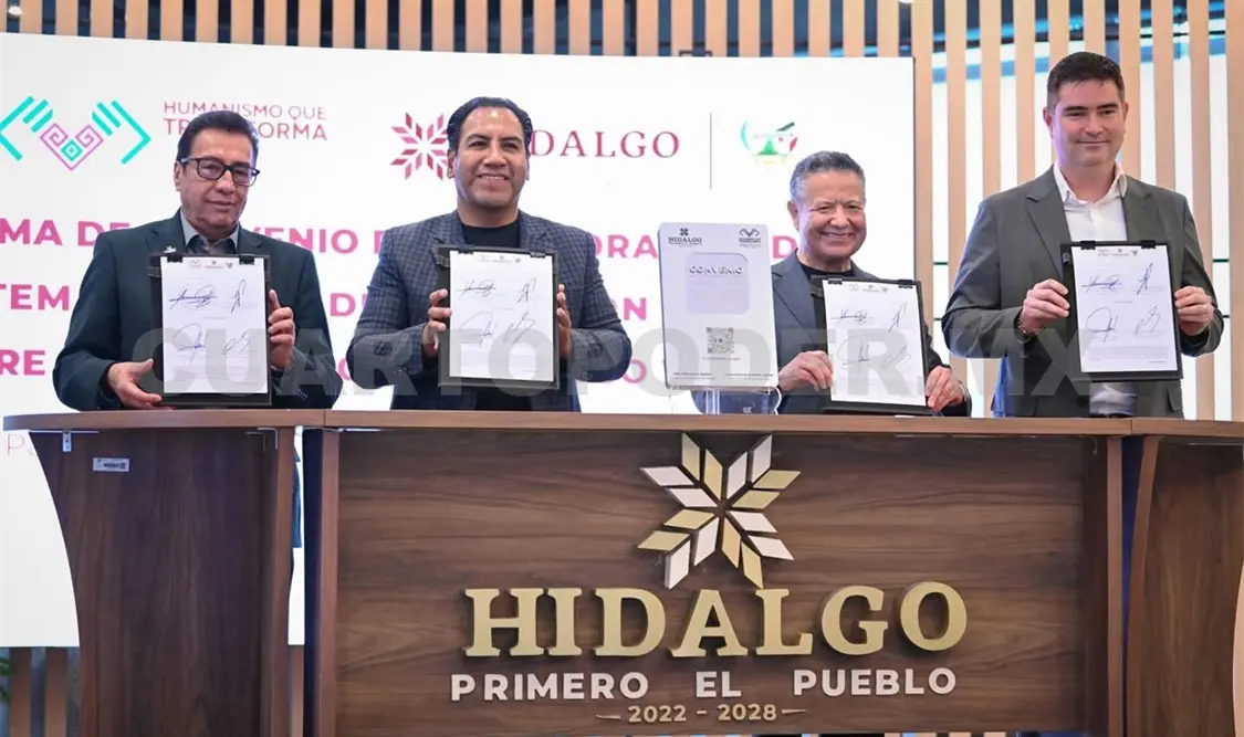 Eduardo Ramírez agradeció a Julio Menchaca por compartir esta plataforma que coloca a México a la vanguardia. CP