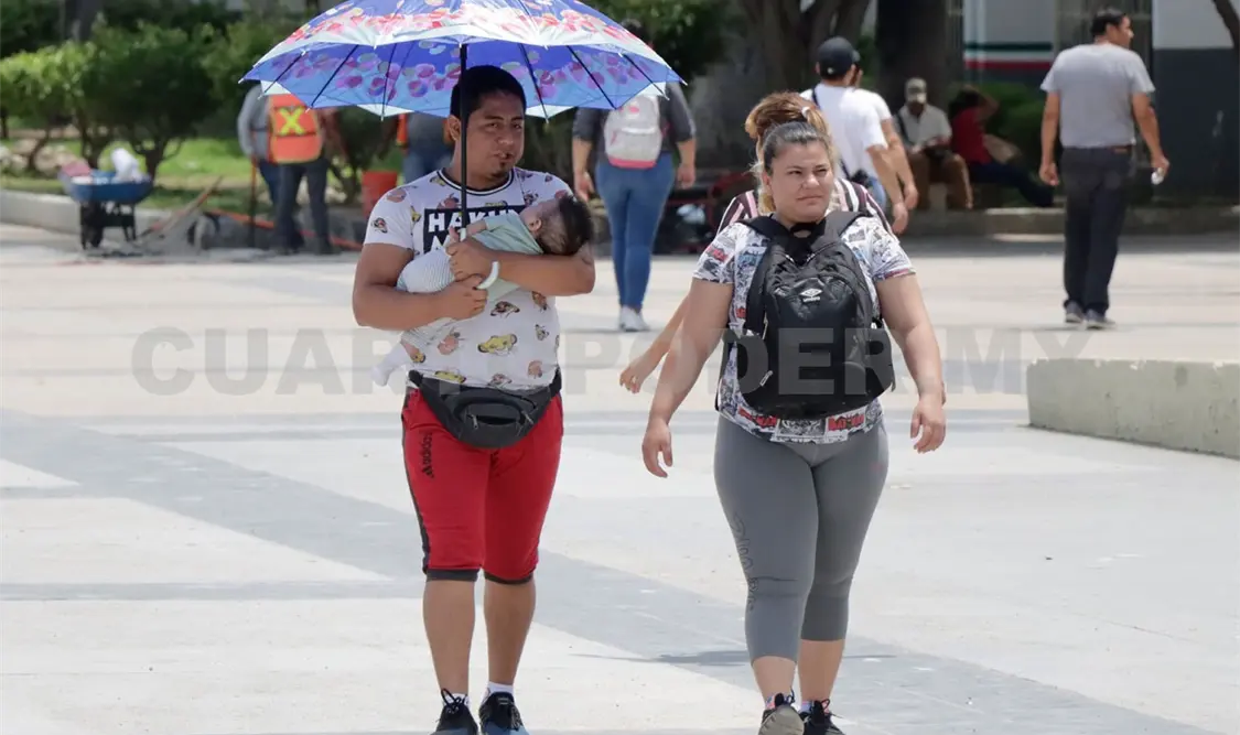 El investigador dijo en la capital chiapaneca el calor en estas fechas es algo normal. Diego Pérez / CP