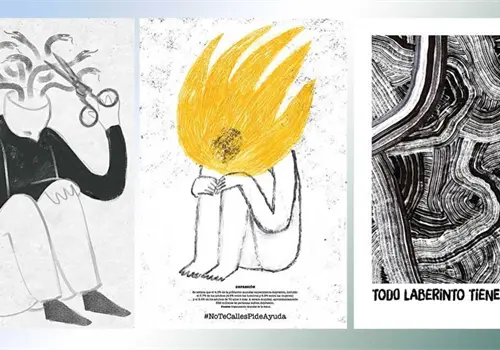 Visibilizan la salud mental con arte Visibilizan la salud mental con arte