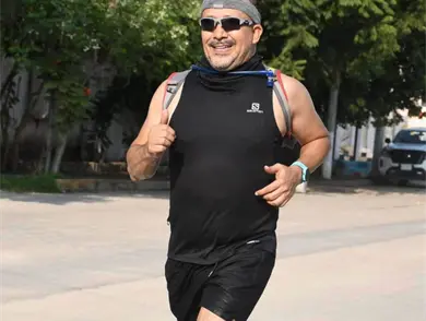 Ruanova celebra 50 a&ntilde;os corriendo con causa