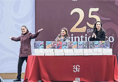 Se arruin&oacute; la entrega de libros de Taibo