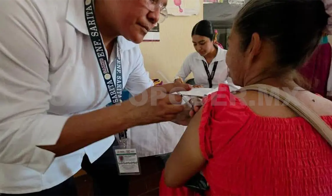Invitan a la ciudadanía a ir al centro de salud más cercano para vacunarse. Cortesía