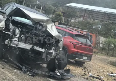 Fallece mujer en fatal carambola