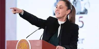 Claudia Sheinbaum destaca combate contra extorsión Claudia Sheinbaum destaca combate contra extorsión