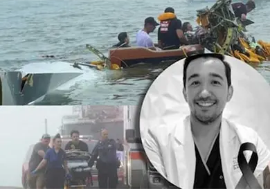 Localizan al &uacute;ltimo pasajero de accidente a&eacute;reo