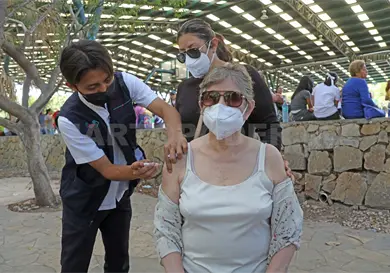 M&oacute;dulos de vacunaci&oacute;n contra sarampi&oacute;n a tope