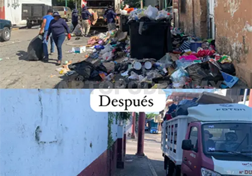 Trabaj&oacute; el equipo de limpieza el 25 de diciembre