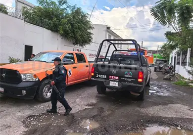 Caída de agente genera movilización policiaca Caída de agente genera movilización policiaca