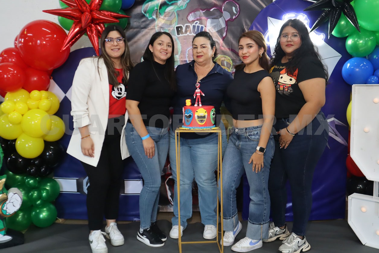 Raulito cumplió 5 años