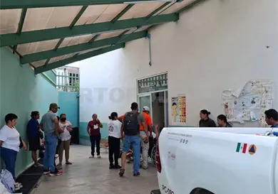 Motoristas salen "volando" y acaban con lesiones