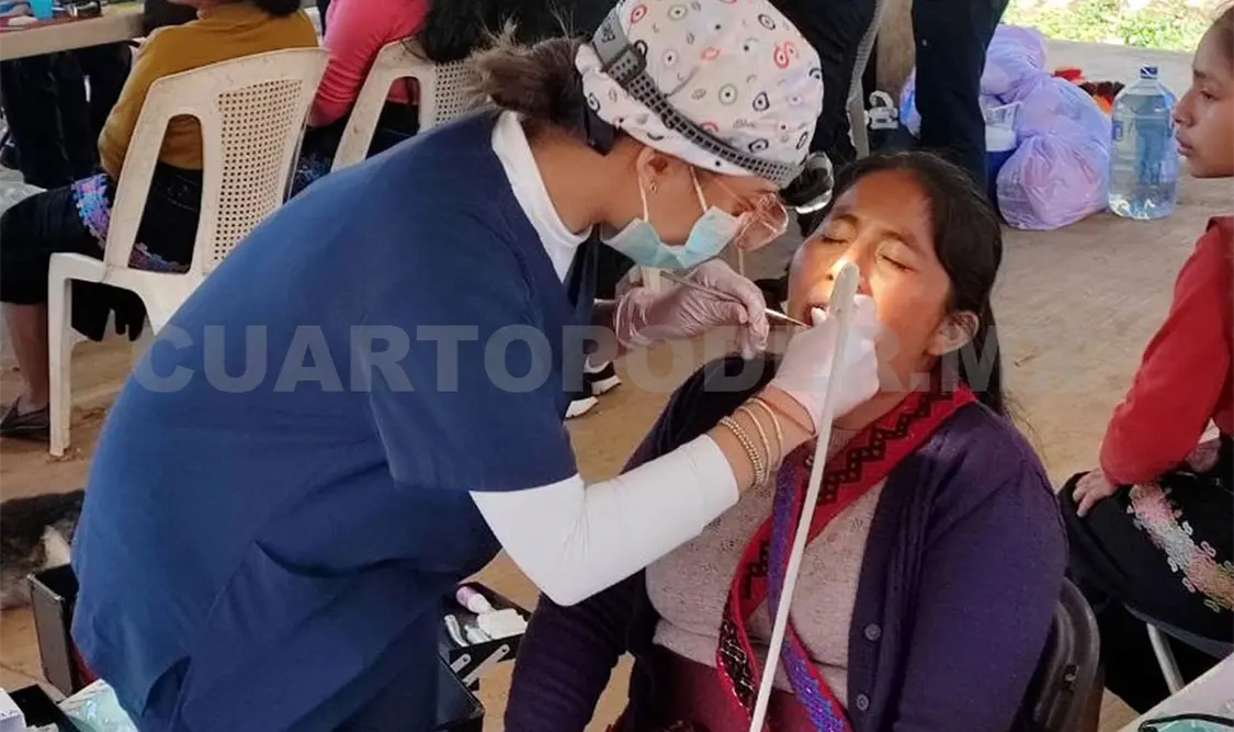 Cien habitantes fueron atendidos. CP